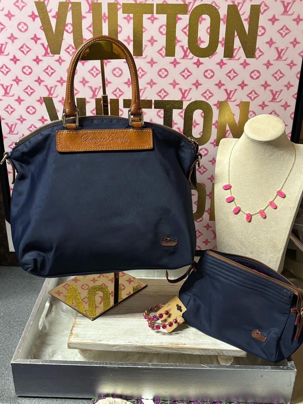 Dooney and Bourke nylon tote bundle